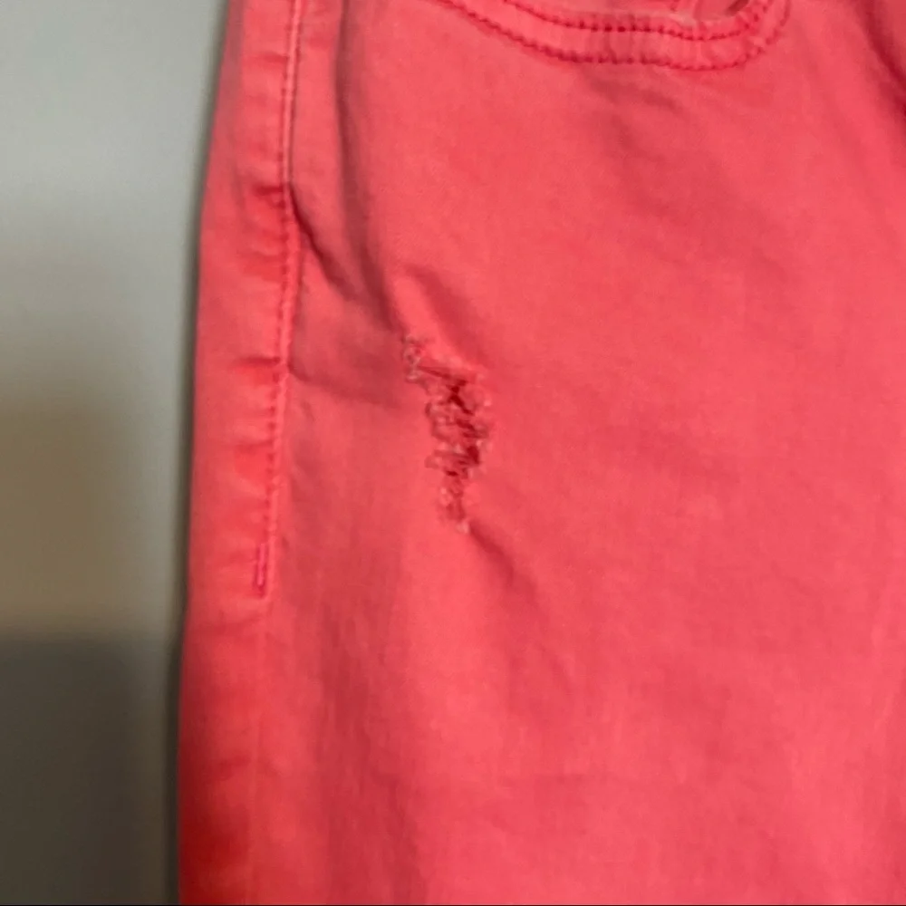 ELLA MOSS high rise pink skinny ankle jeans sz 29